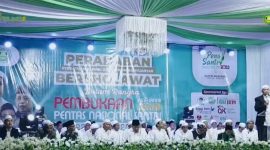 Foto:Peringatan HSN di Aula Pondok Pesantren Darul Ulum Banyuanyar Pamekasan