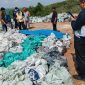 Foto:Tim sidak saat datangi lokasi tambang fosfat