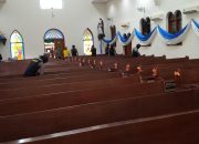 Sterilisasi Gereja Jelang Natal Sterilisasi Gereja Jelang Natal