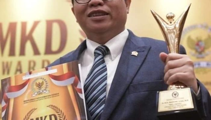 Dinilai Berkinerja Baik di DPR RI, Achmad Baidowi Terima Penghargaan MKD Awards