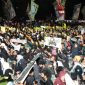 Malang Bersholawat dihadiri ribuan warga, Selasa malam, 20/12/2022. (Foto: Heri Wicaksana)