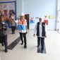 Gubernur Khofifah memantau peningkatan arus penumpang di Pelabuhan Surabaya. (Foto: Heri Wicaksono)