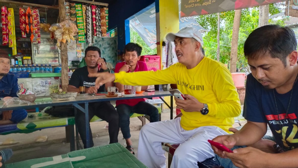 Herman Dali Kusuma, inisiator lomba Lato-Lato antar Jurnalis di Sumenep. (Foto: Mahrus)