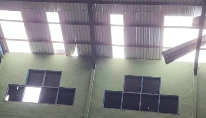 Tak Bertahan Lama, Proyek Rehabilitasi Gor Arjasa Disorot