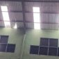 Foto:Atap Gor Arjasa Yang Mulai Rusak