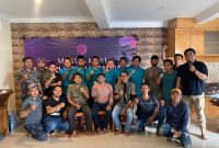 Wartawan Aliansi Jurnalis Sampang. (Foto Istimewa)