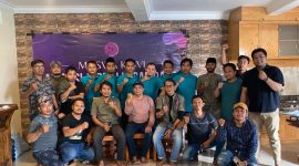 Wartawan Aliansi Jurnalis Sampang. (Foto Istimewa) 