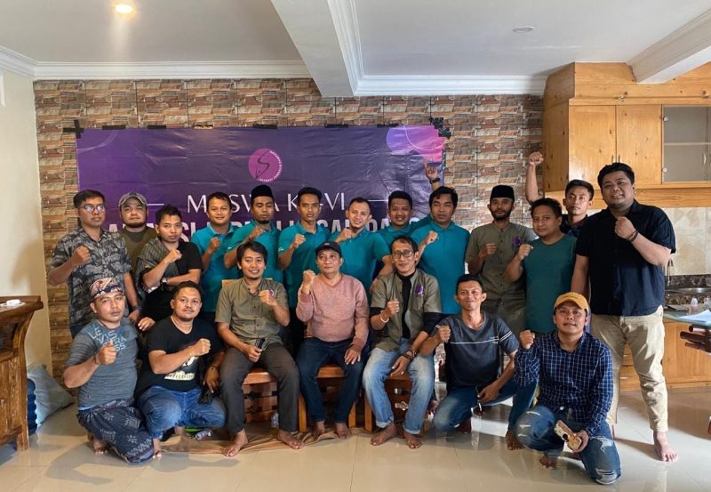 Wartawan Aliansi Jurnalis Sampang. (Foto Istimewa) 