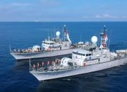 Koarmada II Laksanakan Latihan di Perairan Ambalat