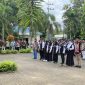 Foto:Moment Prosesi pembacaan fakta integritas yang dibacakan oleh petugas Pantarlih Desa Lembung