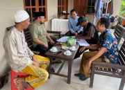 Jalankan Tugasnya, Pantarlih Desa Lenteng Barat Datangi Rumah Komisioner KPU Sumenep