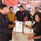 Foto:Prosesi pelantikan ketua DPC PJI Kudus