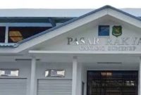 Keterangan:Pasar Ganding.(ist)