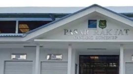 Keterangan:Pasar Ganding.(ist) 