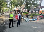 Polres Bersama Dishub Sampang Amankan Jalur CFD