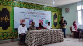 Foto:Ketua panitia saat memberikan sambutan