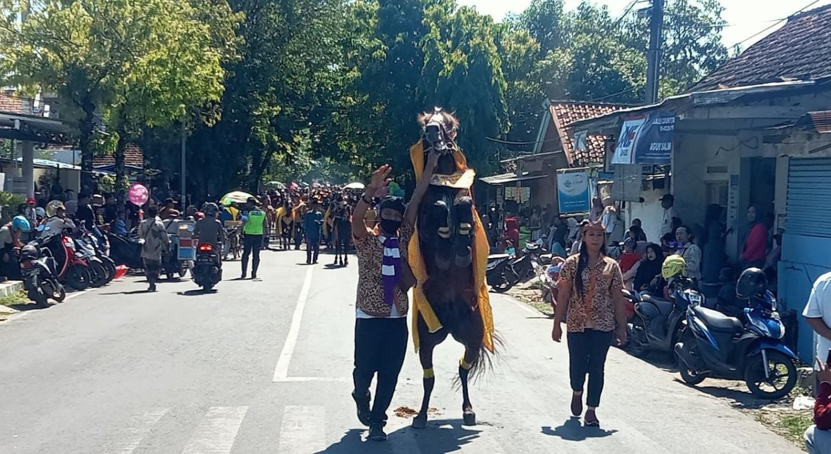 Foto: Salah satu peserta kuda Serek 2023 Sumenep