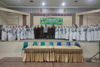 Foto:Foto bersama siswa-siswi SMAN 1 Sumenep dengan para Jaksa saat acara JMS tanpa dihadiri satupun dewan guru