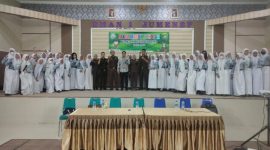 Foto:Foto bersama siswa-siswi SMAN 1 Sumenep dengan para Jaksa saat acara JMS tanpa dihadiri satupun dewan guru