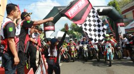 Foto:Bupati Sumenep lepas peserta Adventure Trail Sumekar 2023