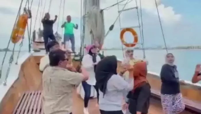 Viral Anggota Dewan Joget Dikapal, PMII Sumenep: Mereka Merayakan Prestasi Sumenep Termiskin Ketiga di Jatim