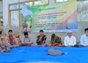Santunan Anak Yatim Tandai Peletakan Batu Pertama Pembangunan Balai Desa Saobi