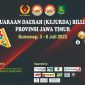 Foto:Pamflet Kejurda Billiard provinsi Jawa timur tahun 2023