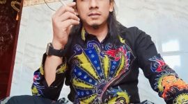 Foto:Igusty Madani, Ketua Aliansi Jurnalis Sumekar