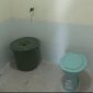 Foto:Toilet yang di bangun dengan anggaran 125 juta di SDN.Lalangon I Kecamatan Manding.