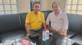 Foto: Foto bareng ketua POBSI Jatim dan ketua POBSI Sumenep.