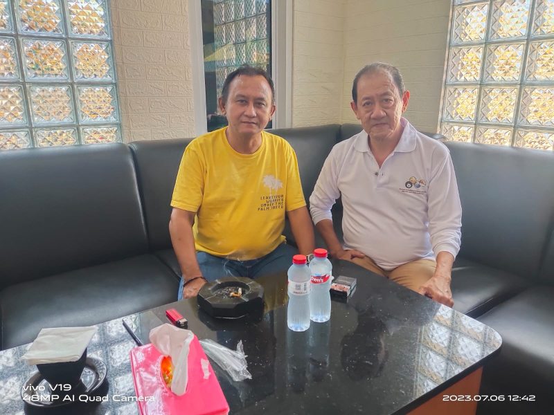 Foto: Foto bareng ketua POBSI Jatim dan ketua POBSI Sumenep.