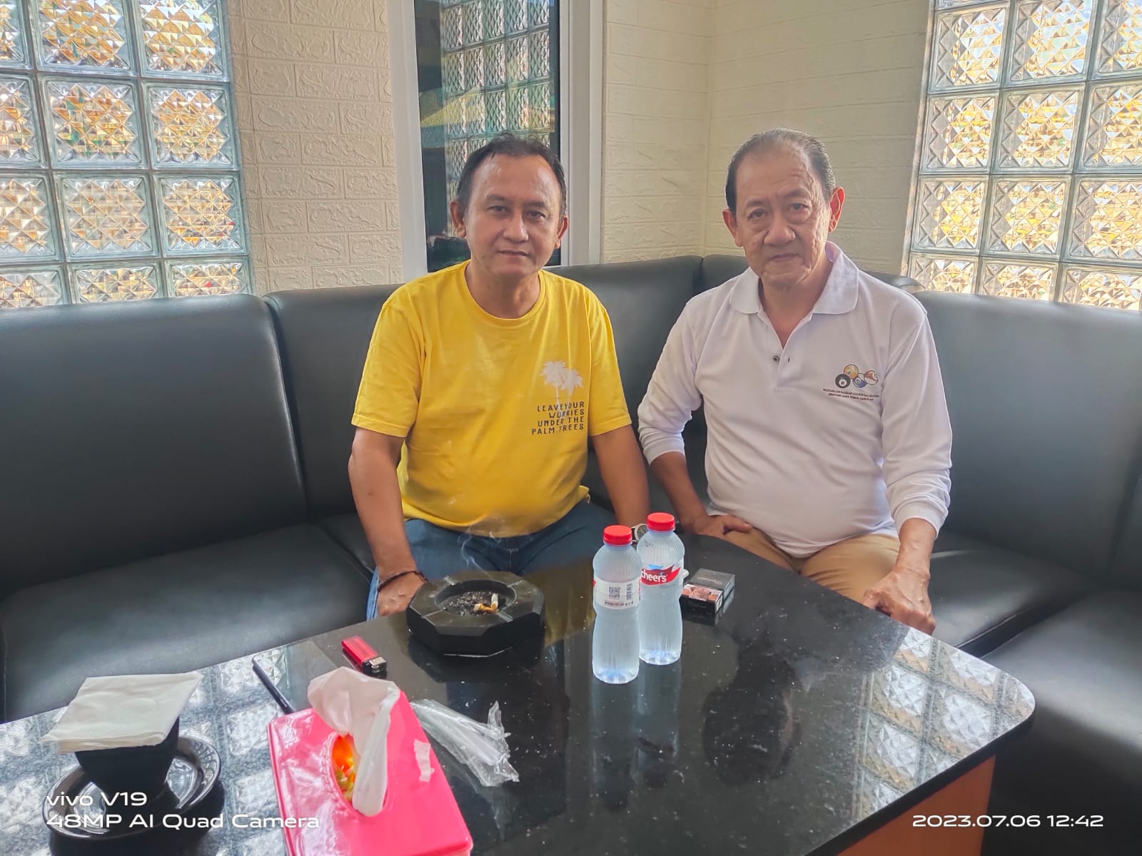 Foto bareng ketua POBSI Jatim dan ketua POBSI Sumenep.