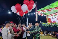 Foto: Meriah, pembukaan Pragaan Fair 2023 yang dibuka dengan pelepasan balon