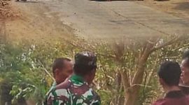 Foto:Korban meninggal terlindas truck galian C