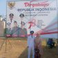 Foto:Kades jambu bersama istri tercinta menghadiri upacara HUT RI Ke-78