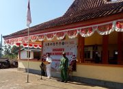 Momentum HUT RI Ke-78, Pemdes Ellak Daya Laksanakan Upacara Bendera