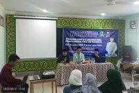 Foto: Moh.Azis anggota DPRD Jatim saat membuka acara Workshop di Desa Jambu, Kecamatan Lenteng.