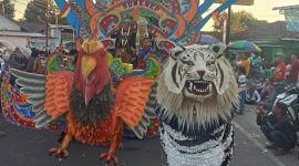 Juara III tingkat umum diraih desa Jambu