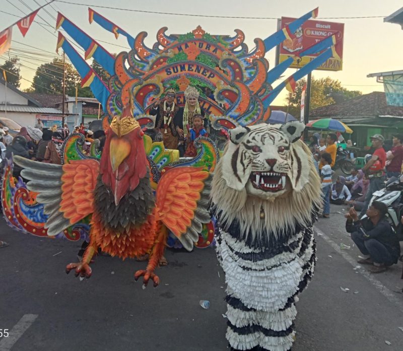 Juara III tingkat umum diraih desa Jambu