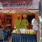 Foto: Stand Desa Masakambing dengan baju Khas suku bajo pada festival Dewi Cemara