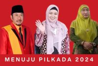 Foto: Foto: Ketua AKD Sumenep, Miskun Legiyono (kiri) , Nur Fitria Busyro (tengah), Nyai Dewi Khalifah. (ist)