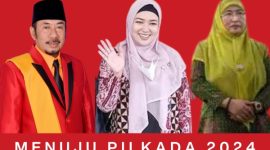 Foto: Foto: Ketua AKD Sumenep, Miskun Legiyono (kiri) , Nur Fitria Busyro (tengah), Nyai Dewi Khalifah. (ist)