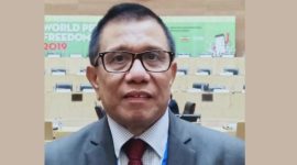 Ketua Umum PWI Pusat Hendry Ch Bangun