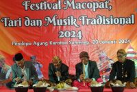 Pemerintah Kabupaten Sumenep menggelar Festival Macopat