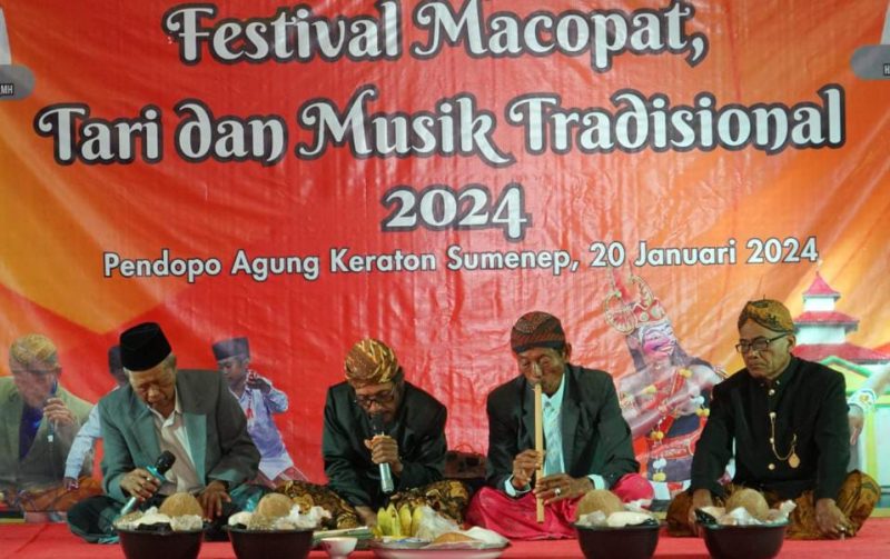 Pemerintah Kabupaten Sumenep menggelar Festival Macopat