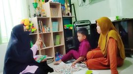 PAUD H.I El Fath Sumenep, gencar melakukan Gerakan Literasi untuk mewujudkan program 'Pojok Buku'