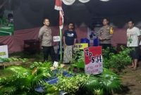 Kapolres Sumenep AKBP Henri Noveri Santoso, mengunjungi TPS 36 unik yang terletak di Desa Kolor, Sumenep