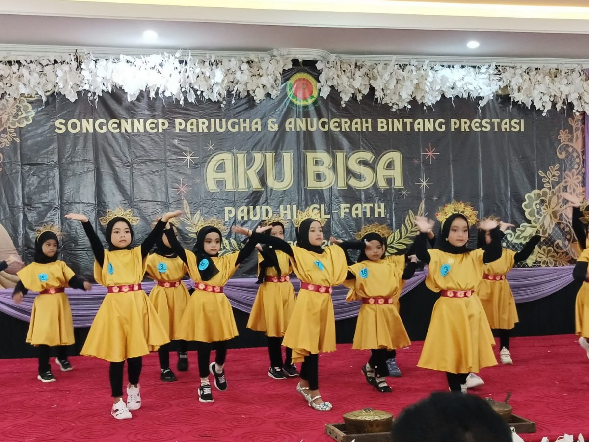 Penampilan anak didik PAUD El Fath Sumenep dalam program 'Aku Bisa'