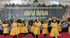 Penampilan anak didik PAUD El Fath Sumenep dalam program 'Aku Bisa'