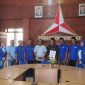 TERSENYUM: Kader PKB Unais Ali Hisyam (Kiyai Unais) resmi mencalonkan diri sebagai calon Bupati Sumenep di Pilkada 2024 ke DPC Partai Demokrat Sumenep,